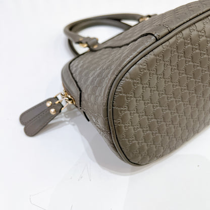 Gucci Guccissima Mini Dome in Grey