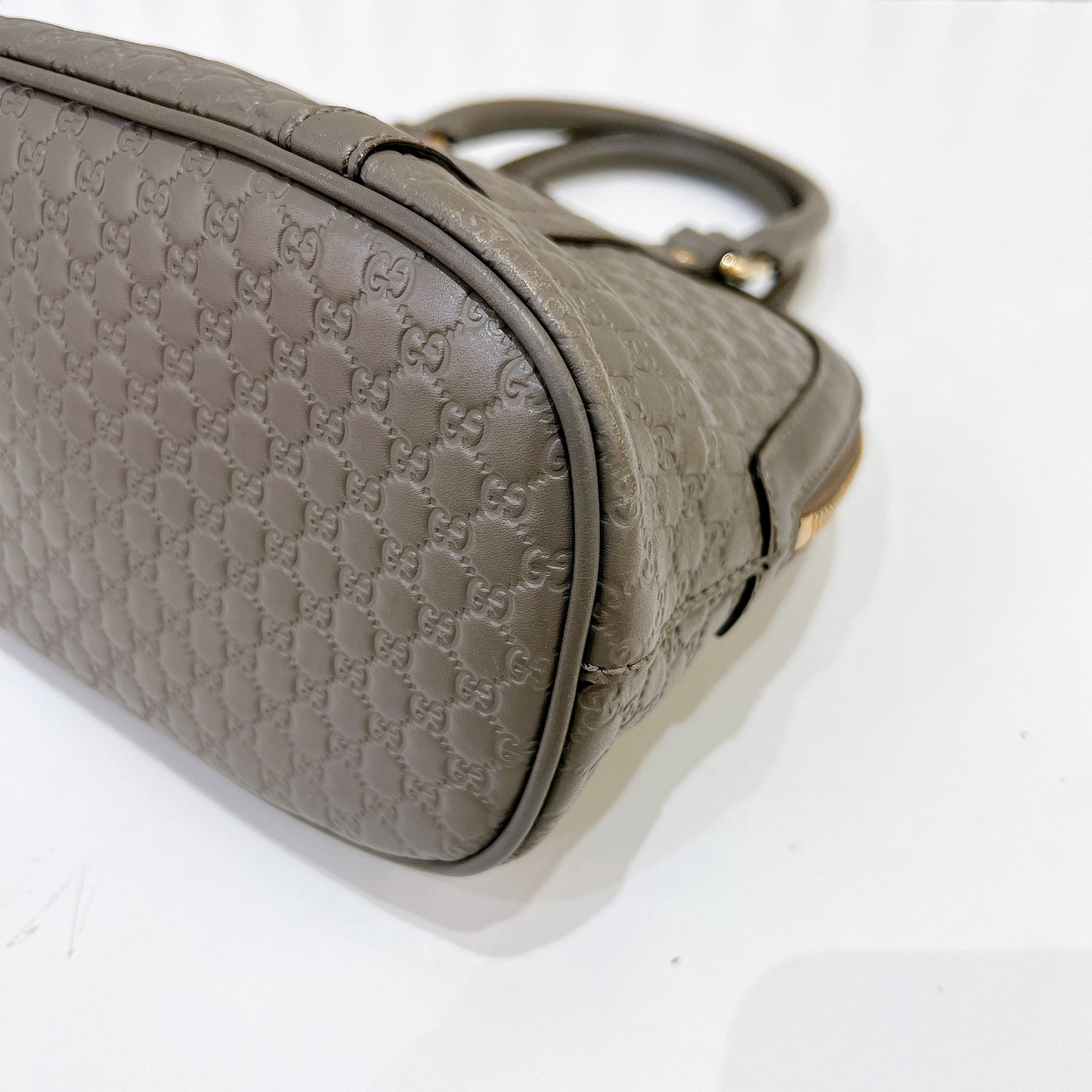 Gucci Guccissima Mini Dome in Grey