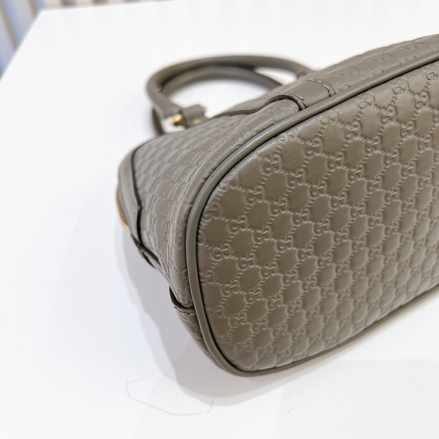 Gucci Guccissima Mini Dome in Grey