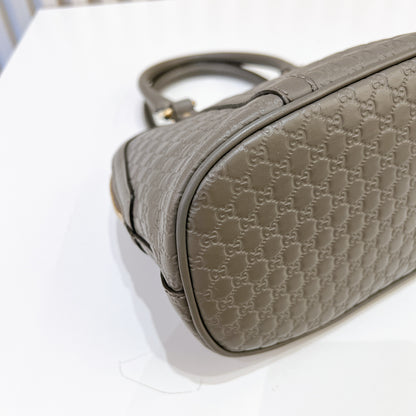 Gucci Guccissima Mini Dome in Grey