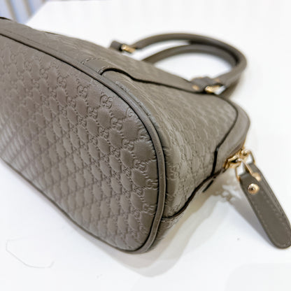 Gucci Guccissima Mini Dome in Grey