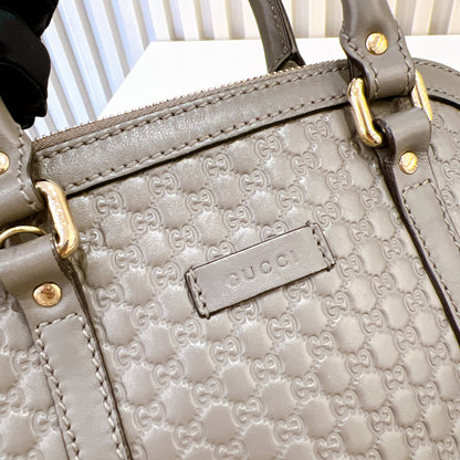 Gucci Guccissima Mini Dome in Grey