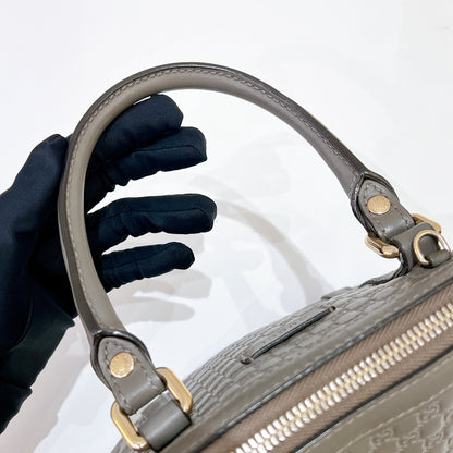 Gucci Guccissima Mini Dome in Grey