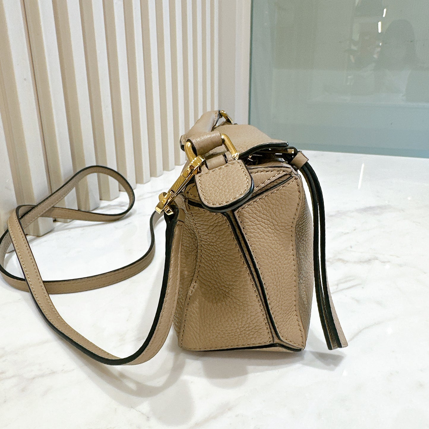 Loewe Mini Puzzle in Sand