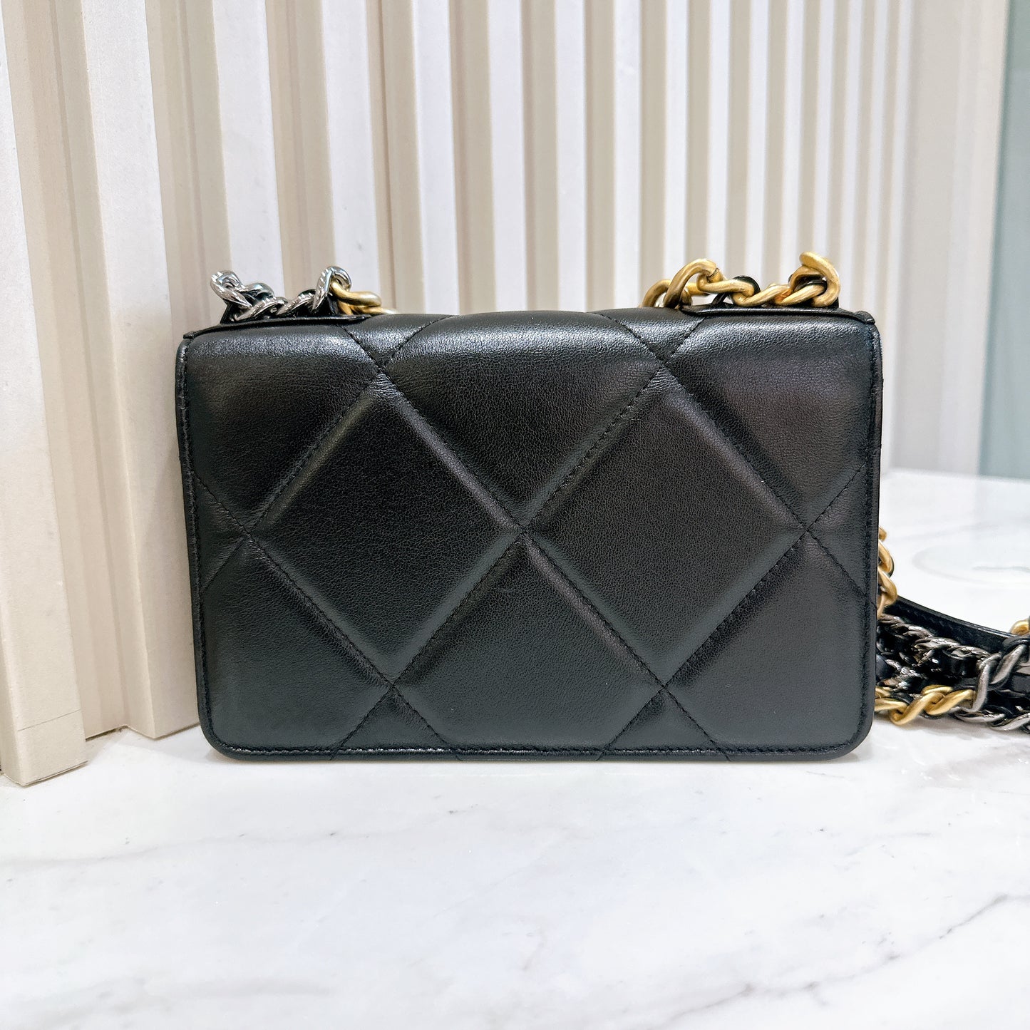 Chanel 19 WOC in Black