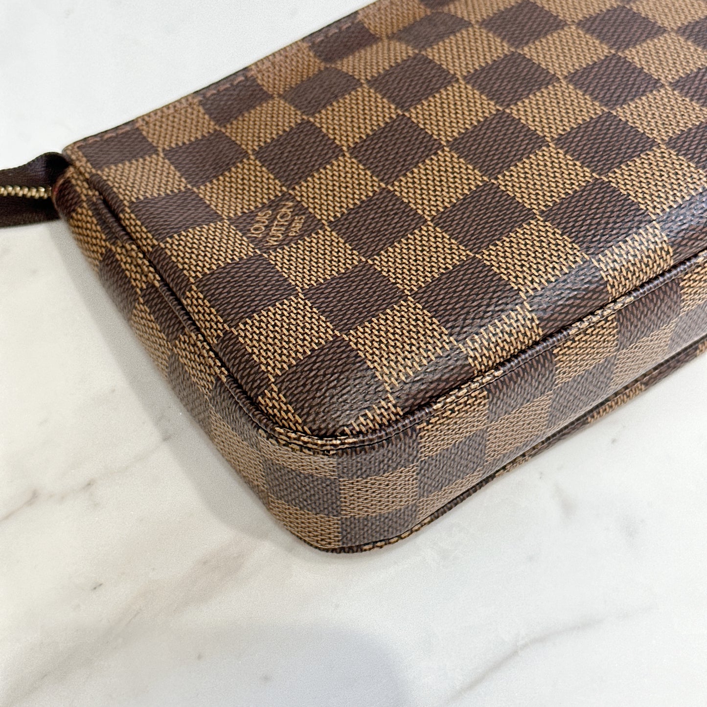 LV Pochette Accessoires in Damier Ebene