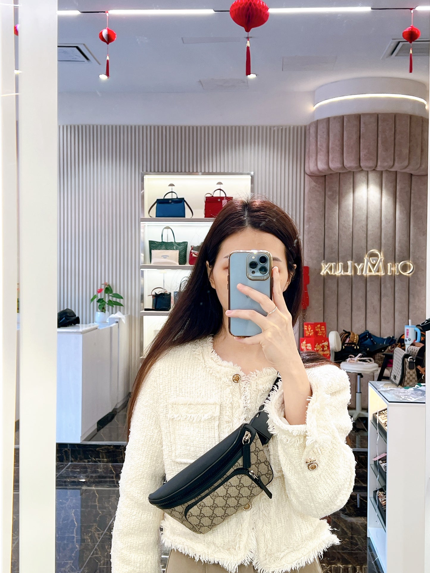 Gucci GG Supreme Belt Bag