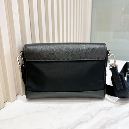 Prada Renylon and Saffiano Leather Crossbody