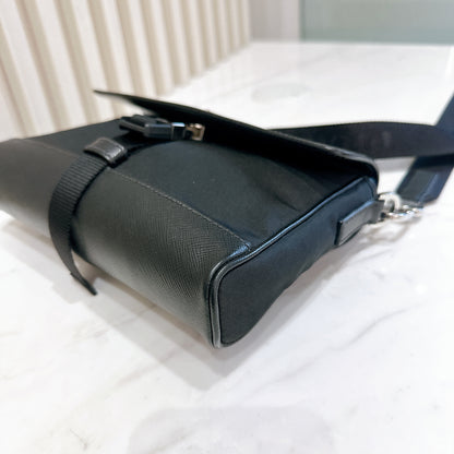 Prada Renylon and Saffiano Leather Crossbody
