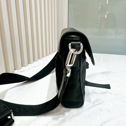 Prada Renylon and Saffiano Leather Crossbody