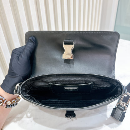 Prada Renylon and Saffiano Leather Crossbody