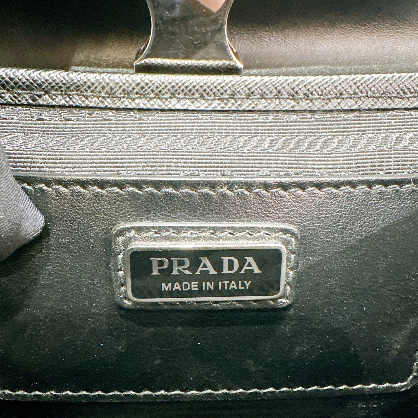 Prada Renylon and Saffiano Leather Crossbody