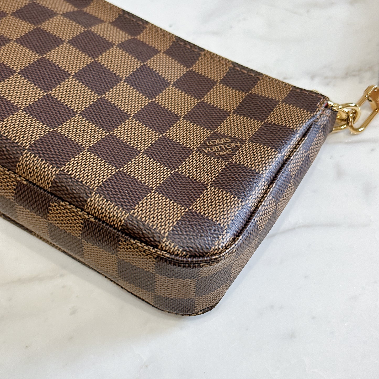 LV Pochette Accessoires in Damier Ebene