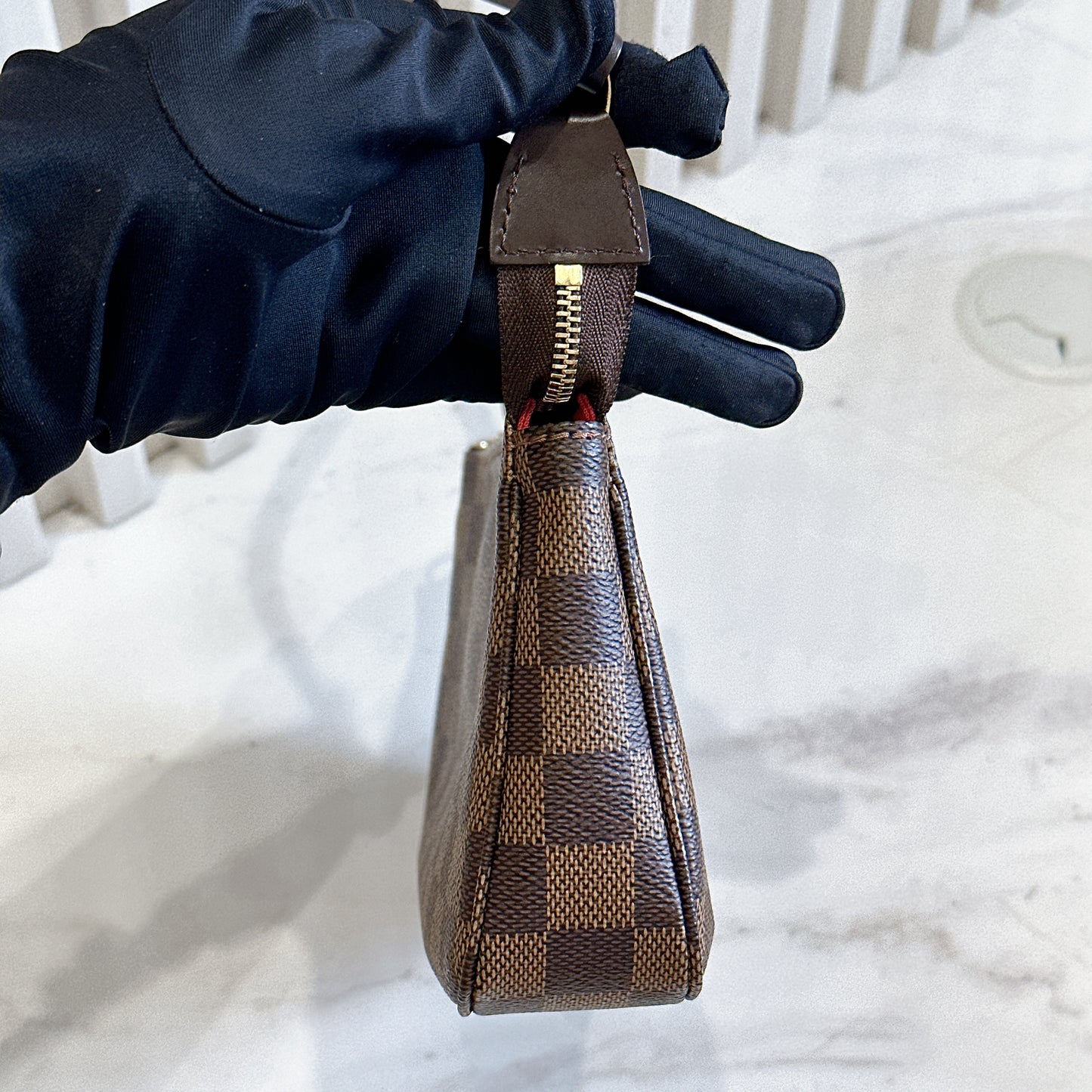 LV Pochette Accessoires in Damier Ebene