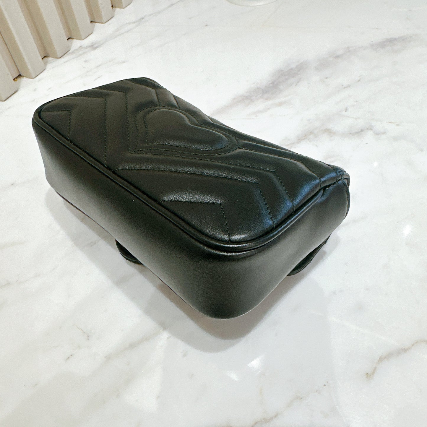 Gucci Marmont Supermini in Black GHW