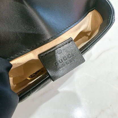 Gucci Marmont Supermini in Black GHW