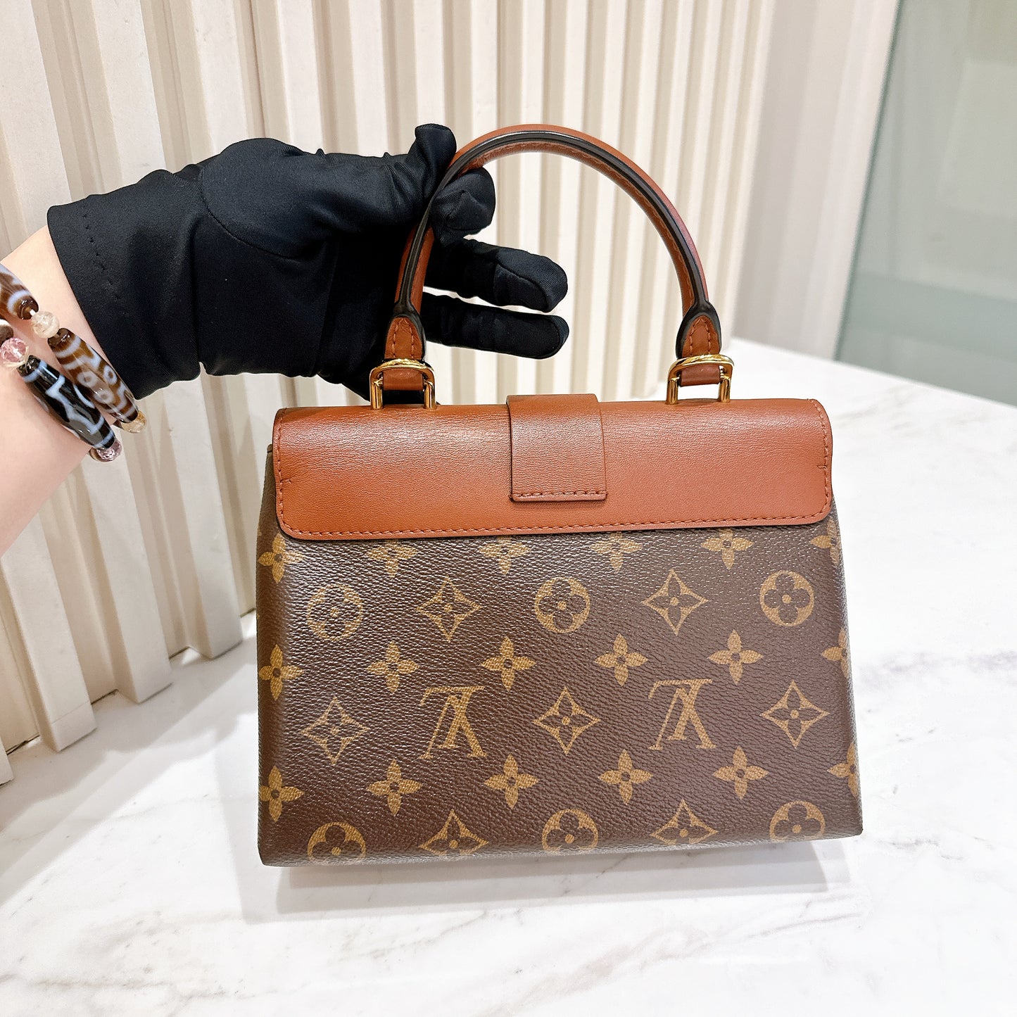 LV Locky BB in Caramel