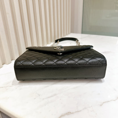 YSL Medium Envelope in Black SHW
