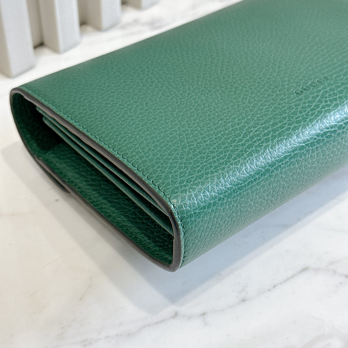 Gucci Dionysus Wallet On Chain in Green