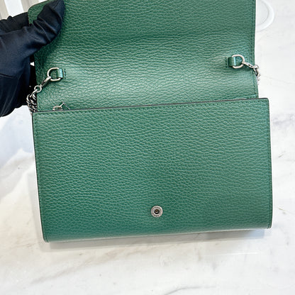 Gucci Dionysus Wallet On Chain in Green