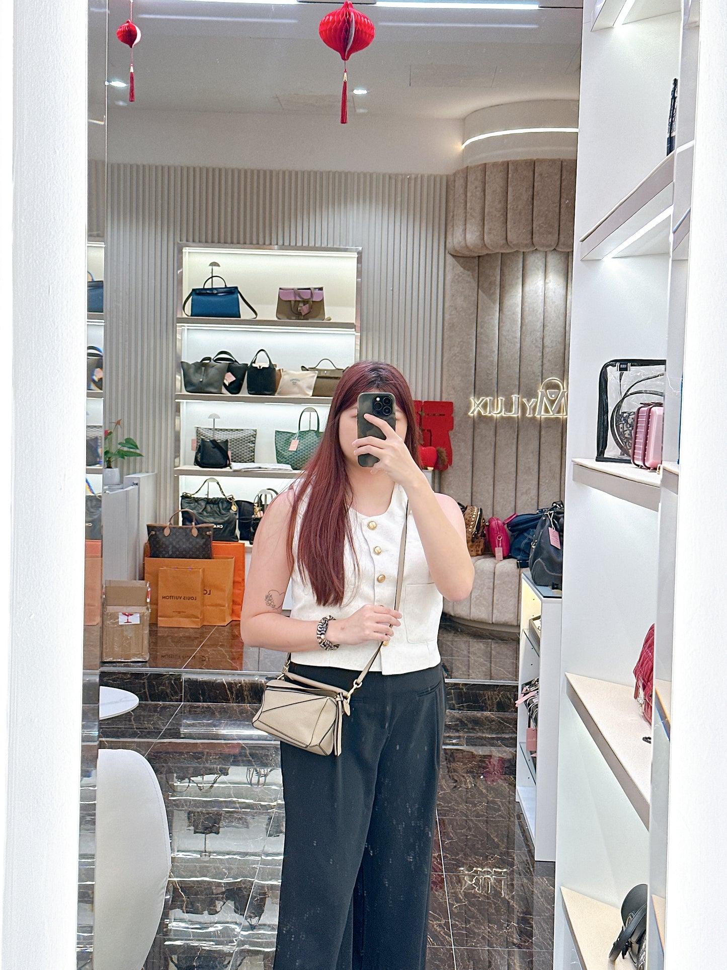 Loewe Mini Puzzle in Sand