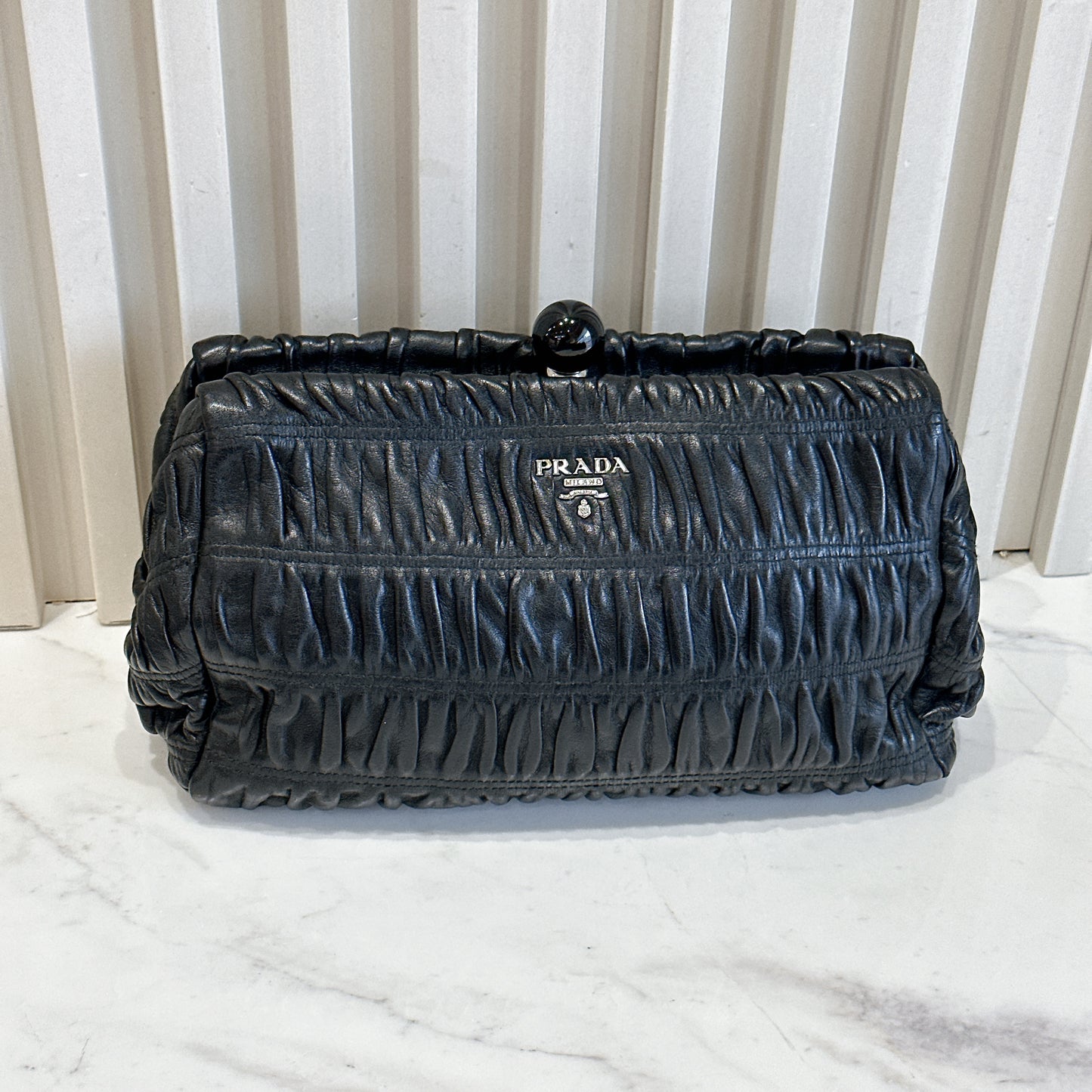 Prada Nappa Gaufre Clutch