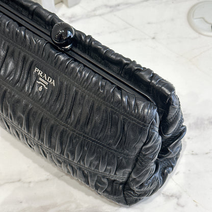 Prada Nappa Gaufre Clutch