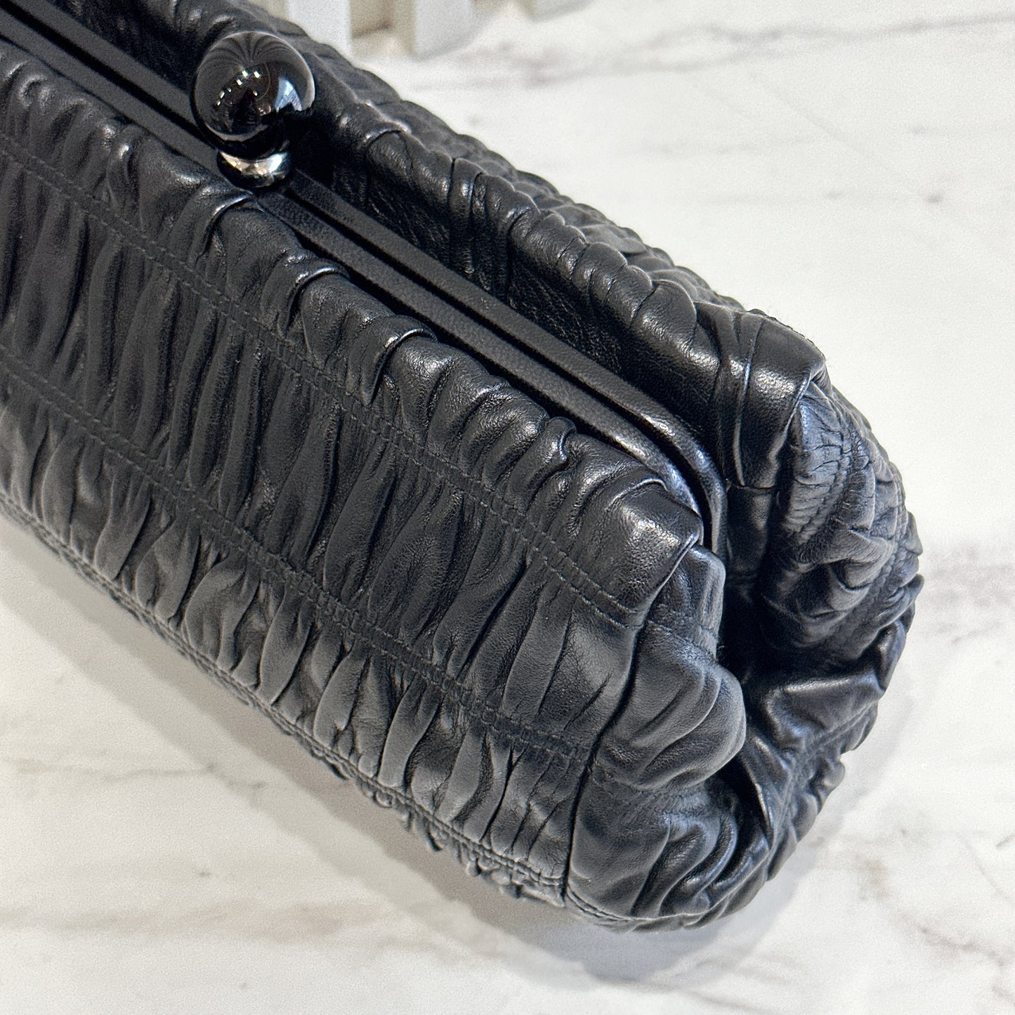Prada Nappa Gaufre Clutch