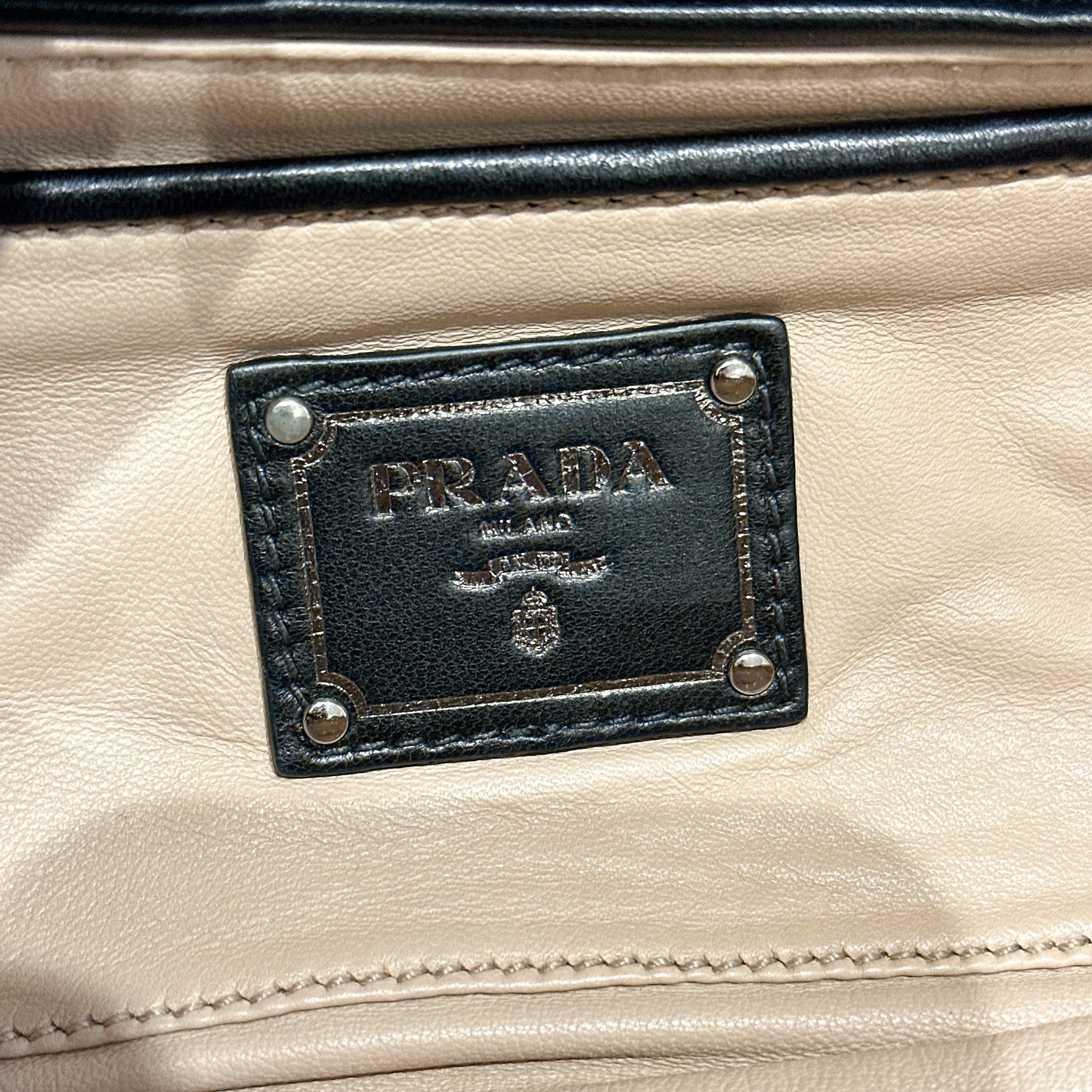 Prada Nappa Gaufre Clutch