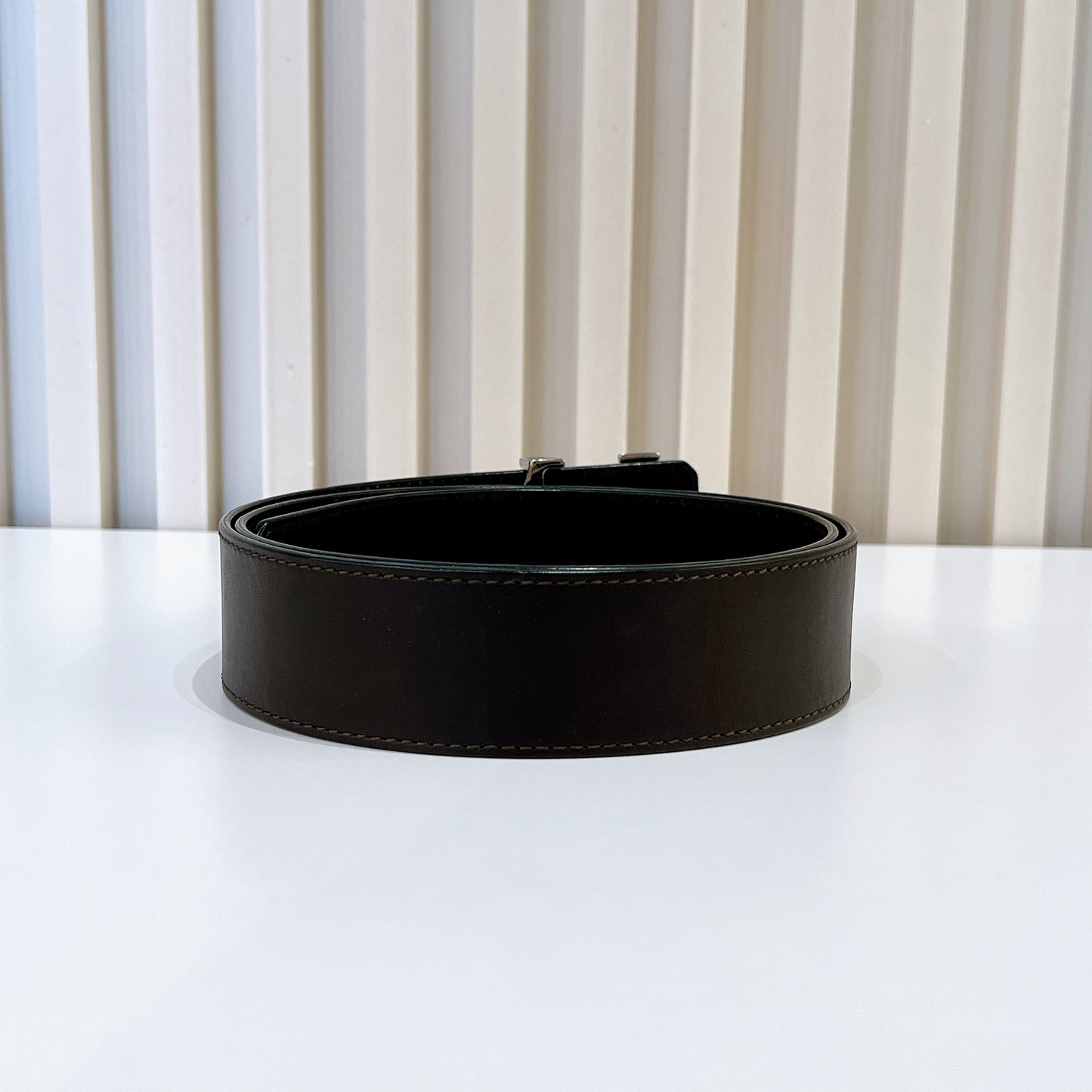 LV Initiales 40mm Brown Belt