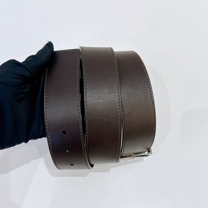 LV Initiales 40mm Brown Belt