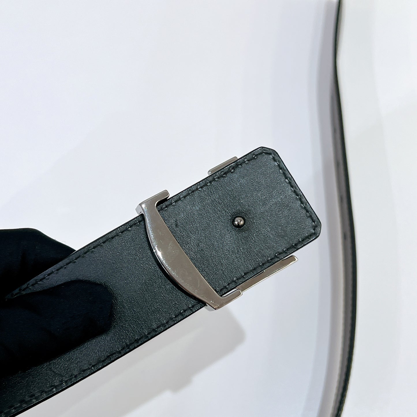 LV Initiales 40mm Brown Belt