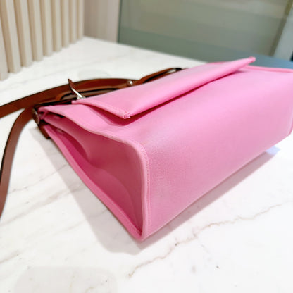 Hermes Herbag Zip 31 Magnolia / Fauve