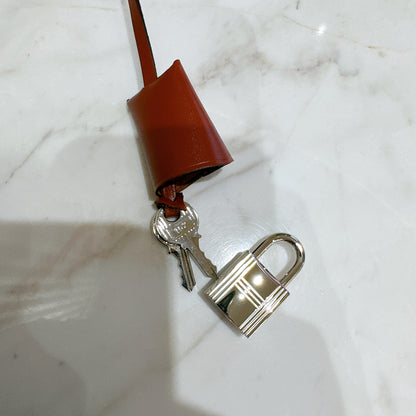 Hermes Herbag Zip 31 Magnolia / Fauve