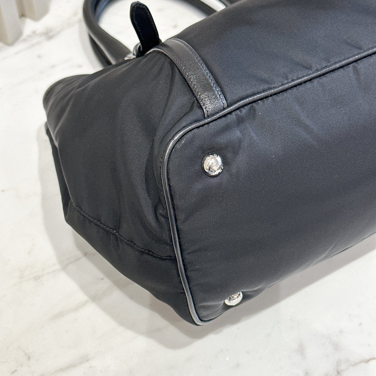 Prada BN1841 Tessuto Black 2 Way Tote