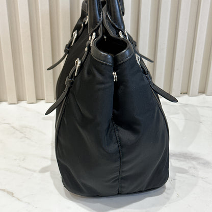 Prada BN1841 Tessuto Black 2 Way Tote