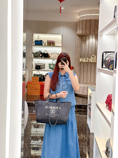 Chanel Deauville Tote Bag