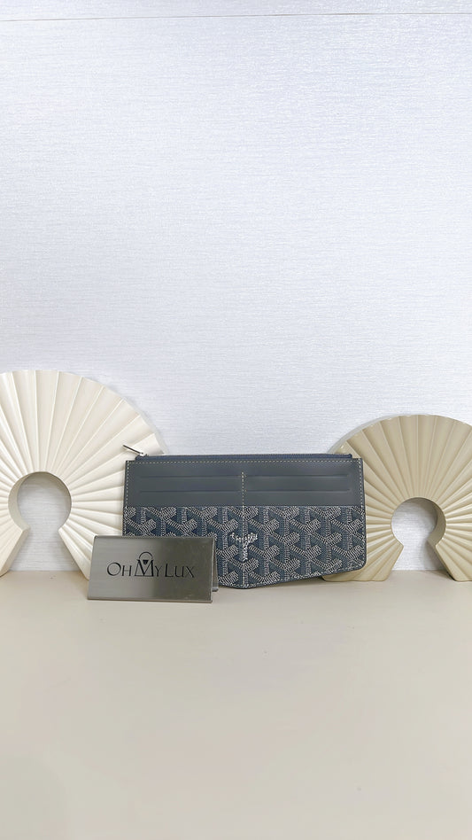 Goyard Insert Louise Wallet in Grey