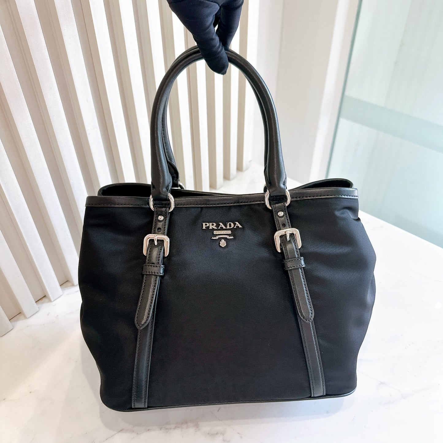 Prada Tessuto Nylon in Black