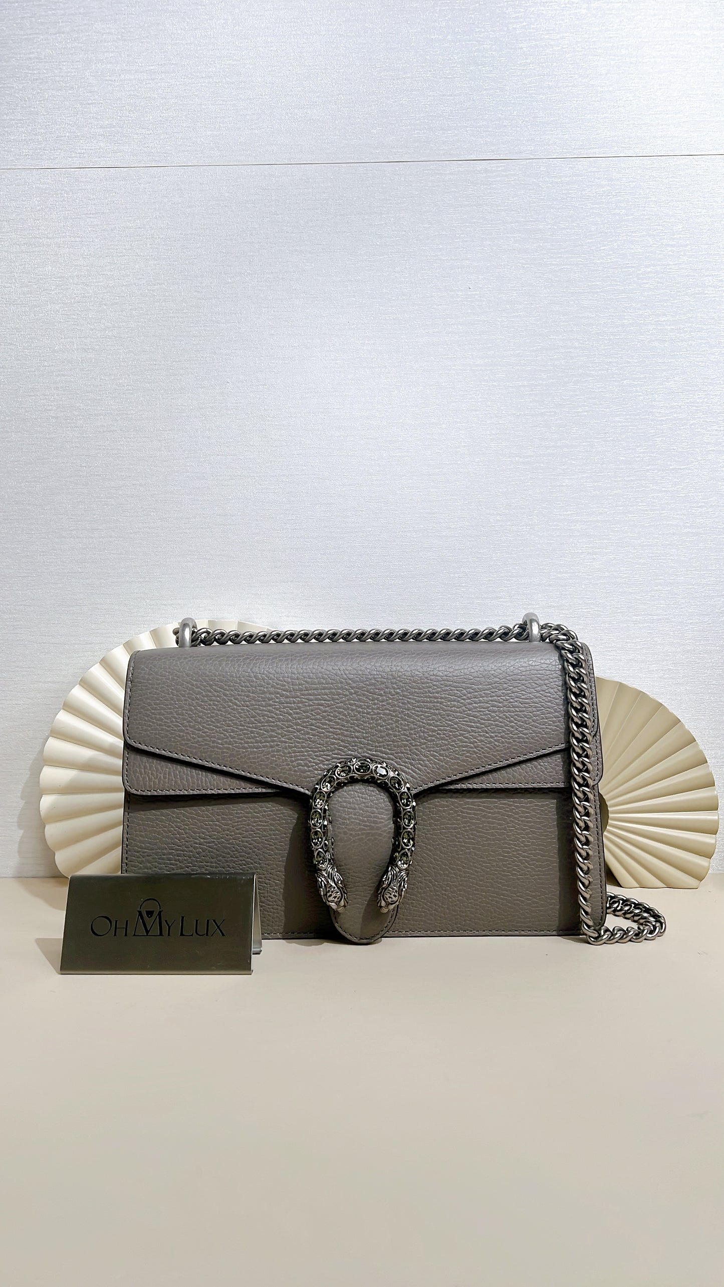Gucci Medium Dionysus in Grey