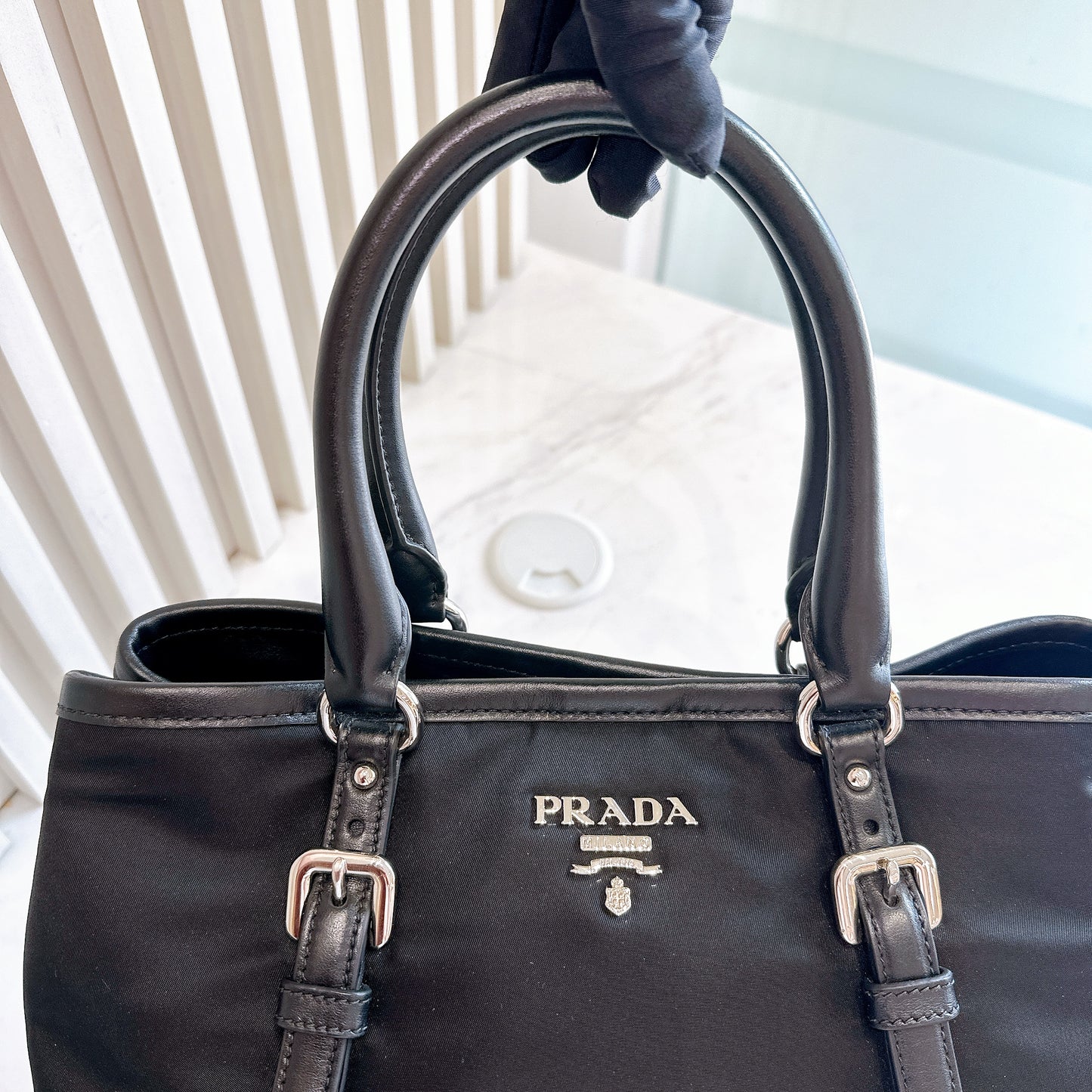 Prada Tessuto Nylon in Black