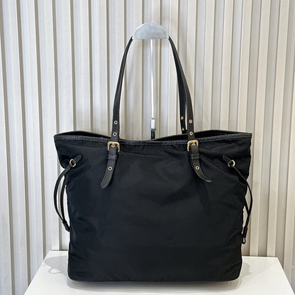 Prada Black Nylon Tote