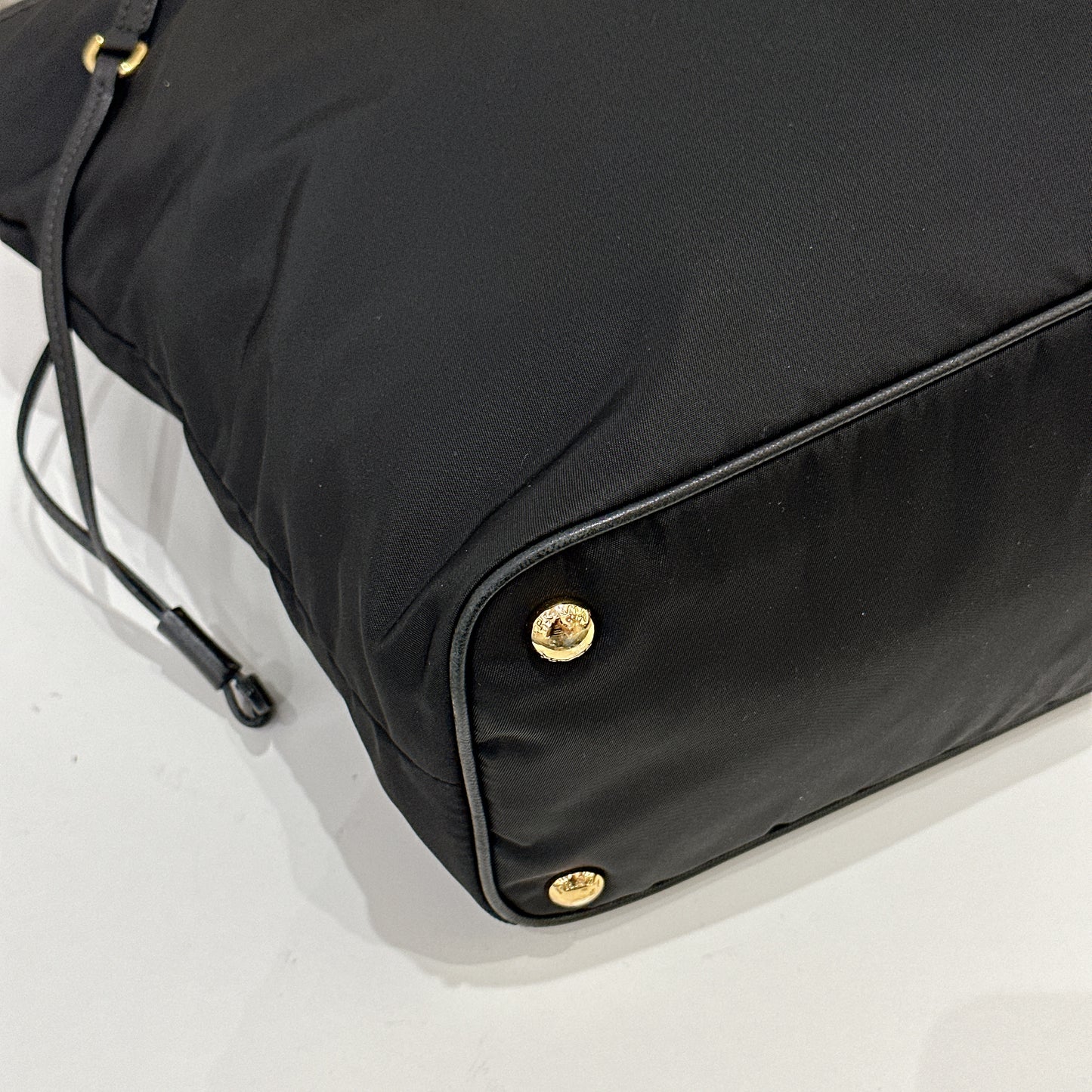 Prada Black Nylon Tote