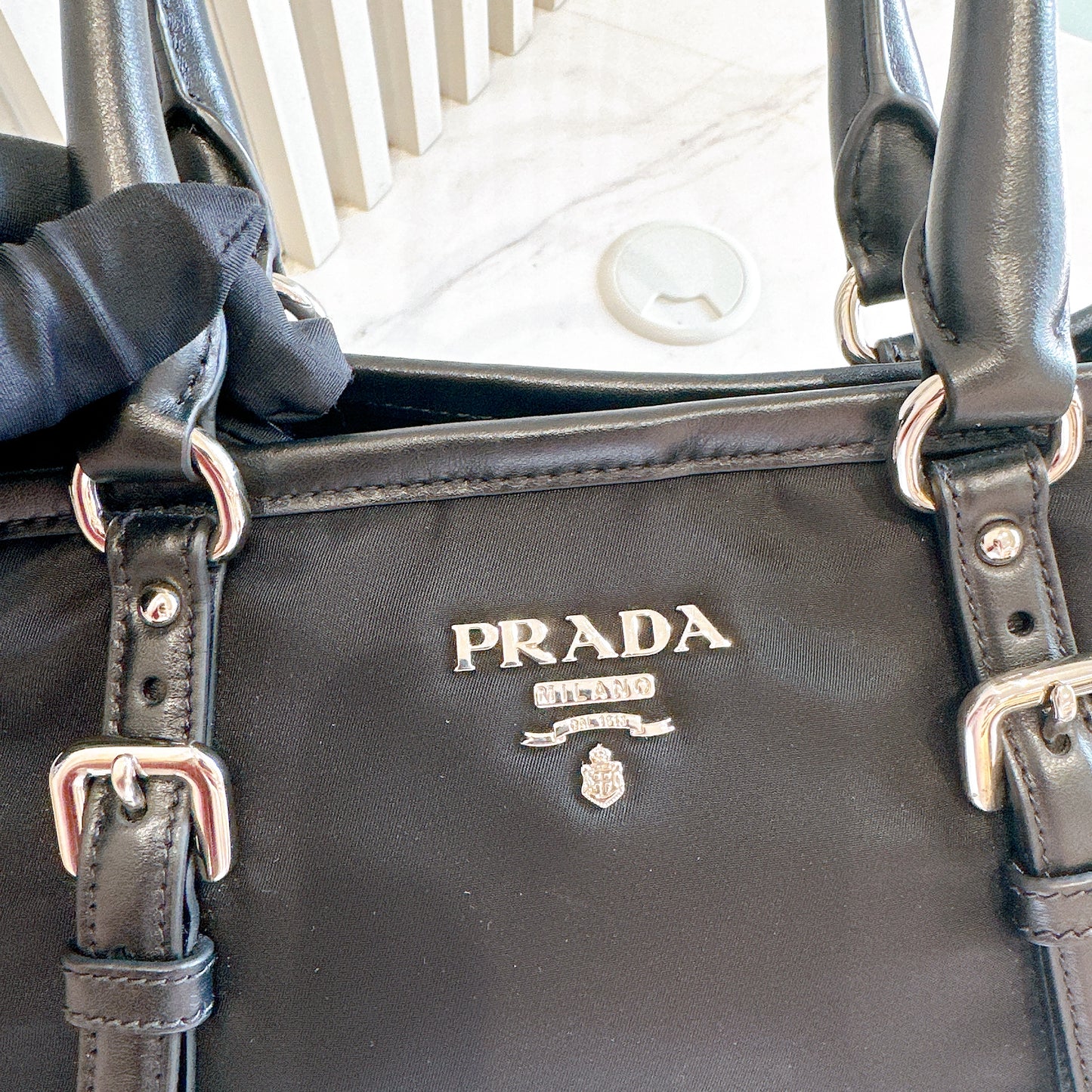 Prada Tessuto Nylon in Black