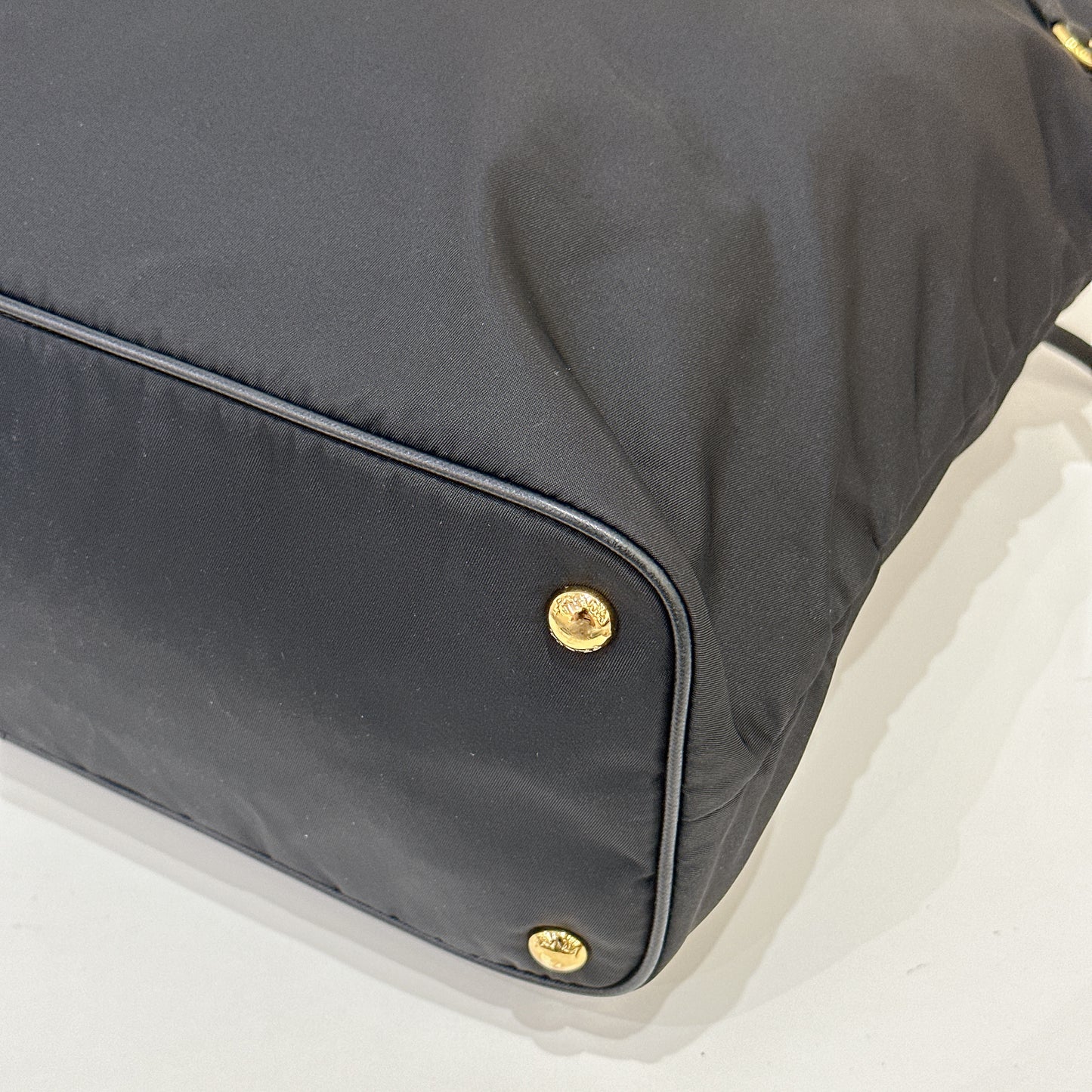 Prada Black Nylon Tote