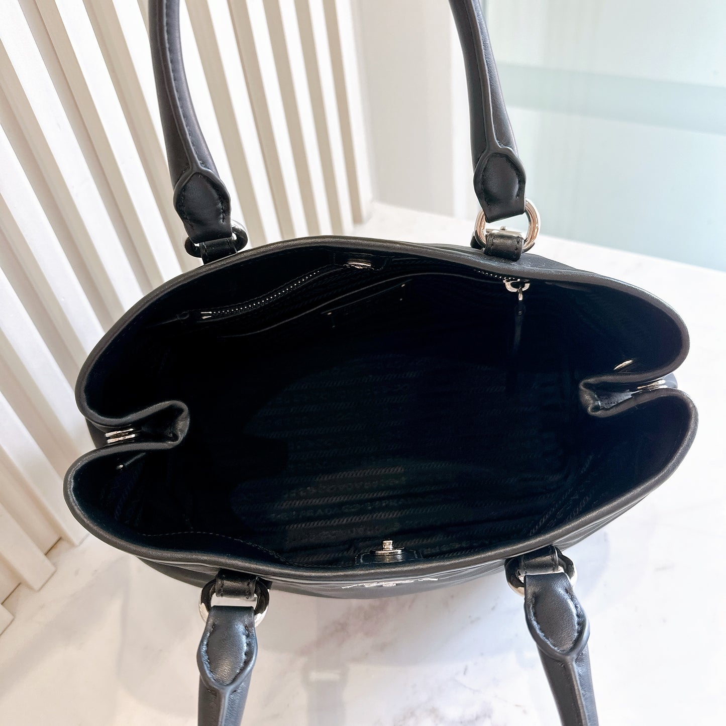Prada Tessuto Nylon in Black