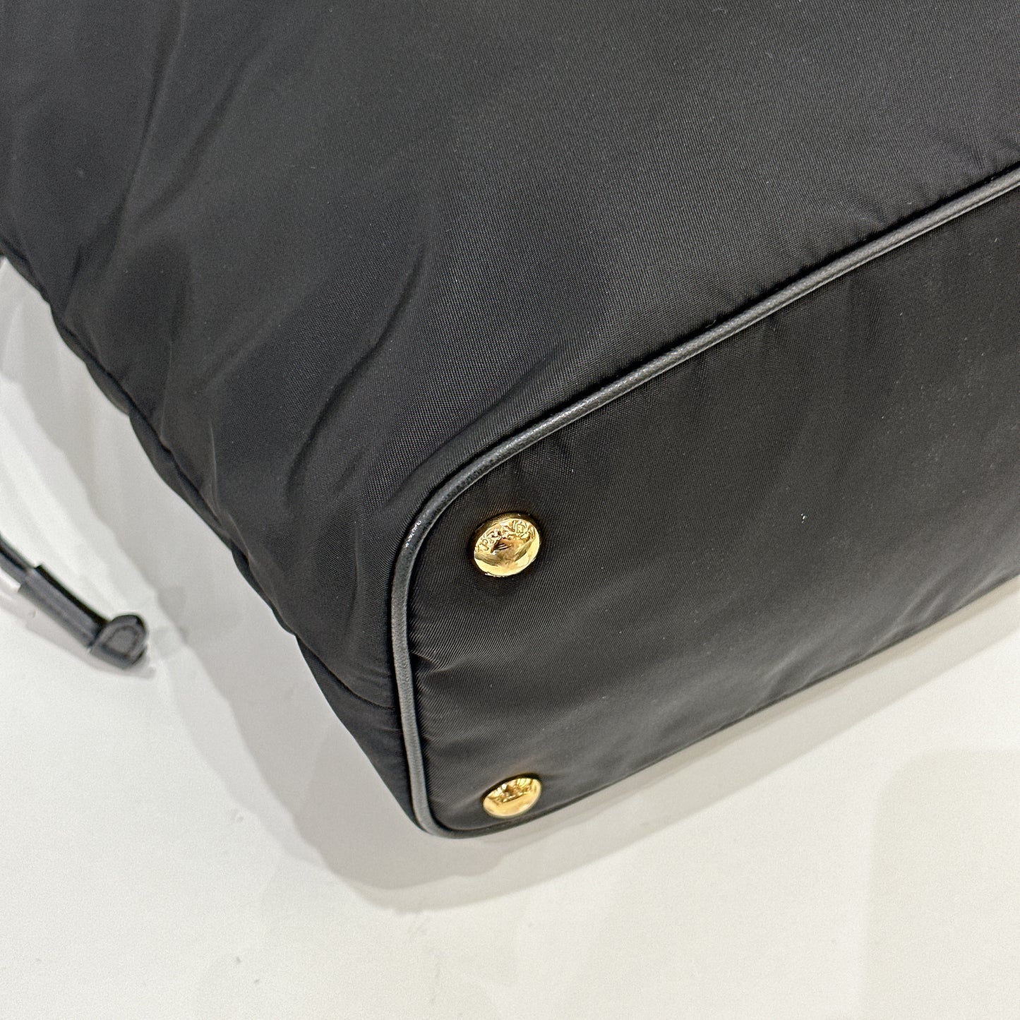 Prada Black Nylon Tote
