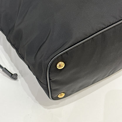 Prada Black Nylon Tote