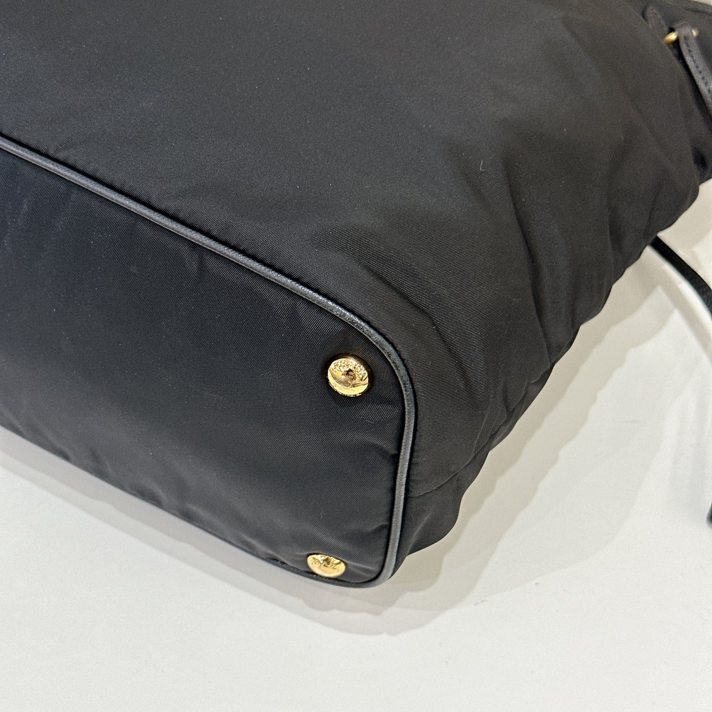 Prada Black Nylon Tote