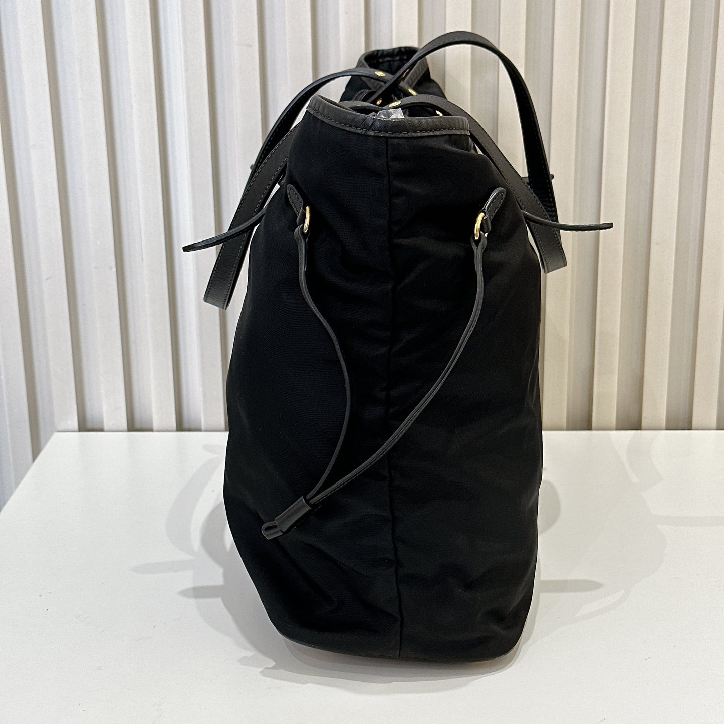Prada Black Nylon Tote